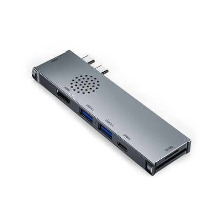 7-in-1 USB-C Multiport Adapter Pro Slim | Dual HDMI 4K Docking Station