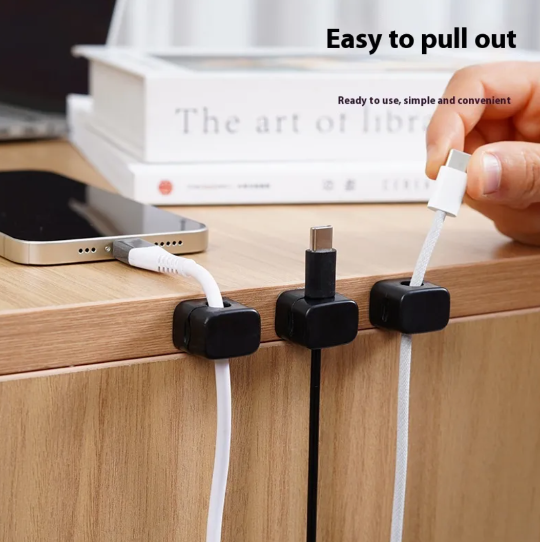 Magnetic Cable Organizer Clip Set