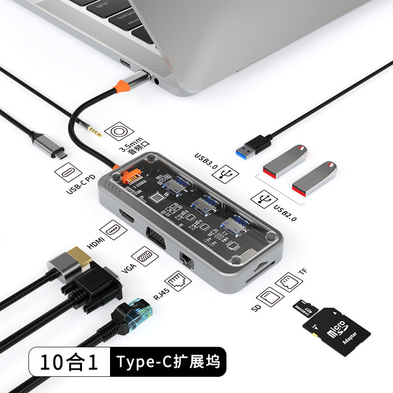 USB-C Multi-Port Hub with HDMI | Type-C Docking Station