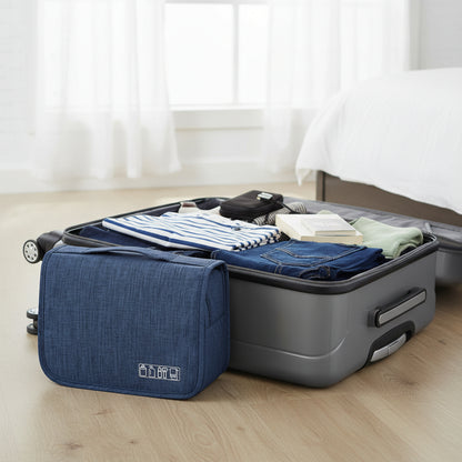 Carry Lab Waterproof Toiletry Bag – Travel Organizer for Makeup, Toiletries & Cosmetics