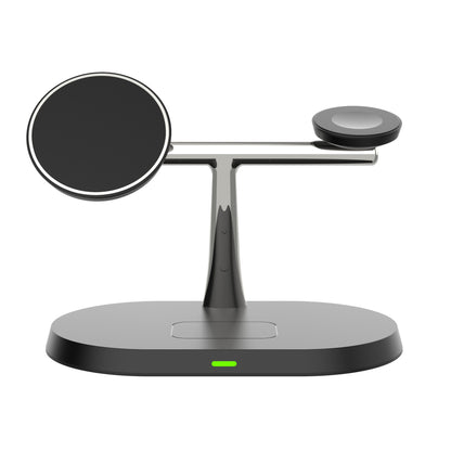 3-in-1 Wireless Charging Station | 15W Fast Charger for Phone, Watch & Earbuds
