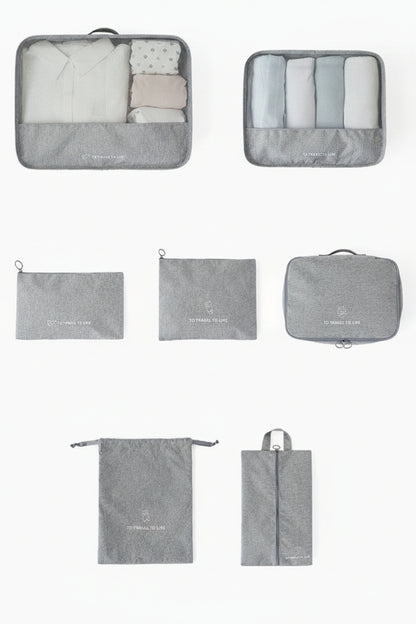 CarryLab Travel Life Series - 7 Piece Compression Packing Cube Set