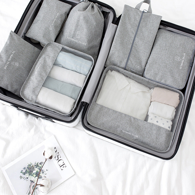 CarryLab Travel Life Series - 7 Piece Compression Packing Cube Set
