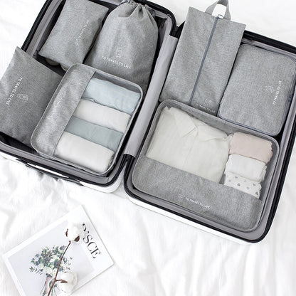 CarryLab Travel Life Series - 7 Piece Compression Packing Cube Set