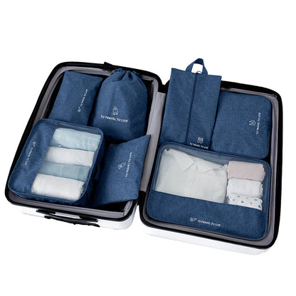 CarryLab Travel Life Series - 7 Piece Compression Packing Cube Set