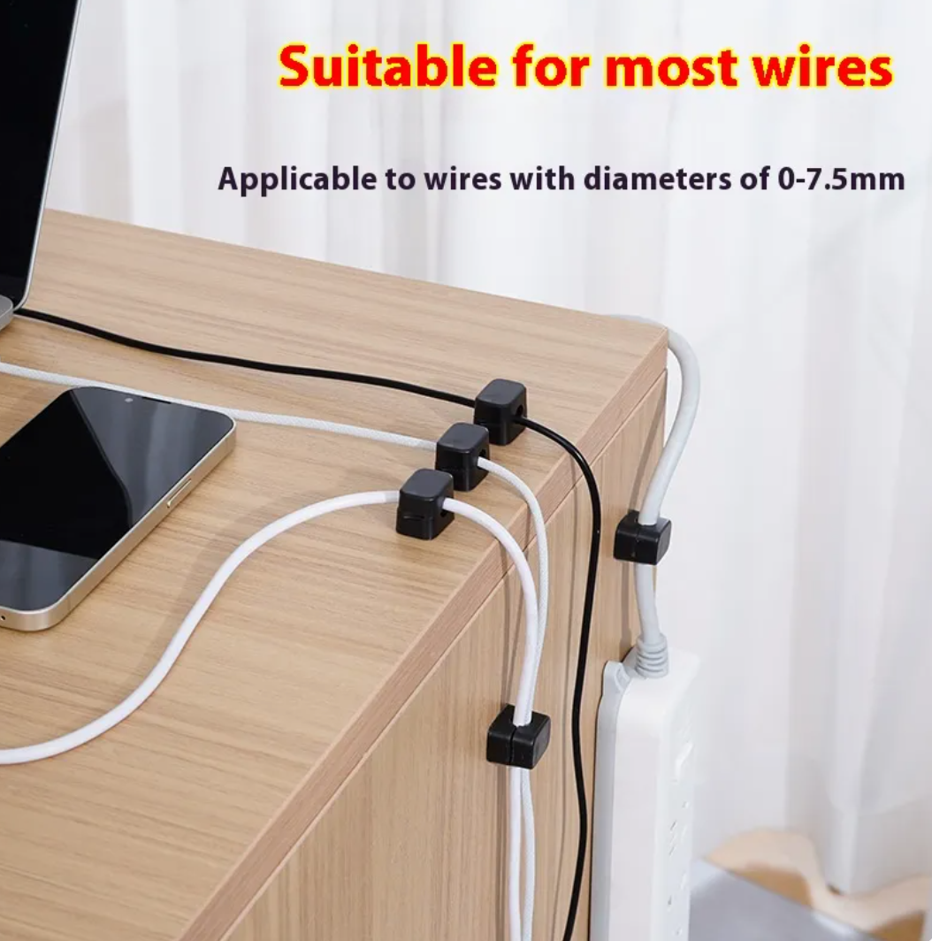 Magnetic Cable Organizer Clip Set