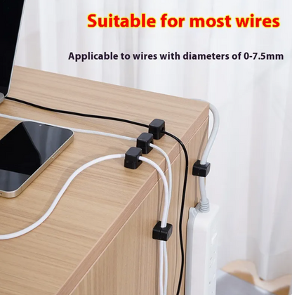 Magnetic Cable Organizer Clip Set